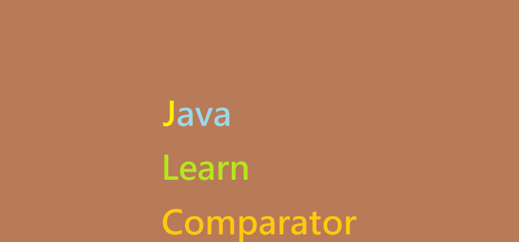 Java Comparator