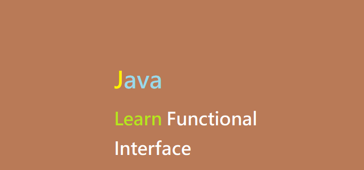 Java Functional Interface