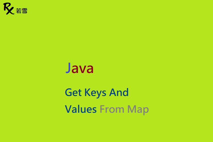Java Get Keys And Values From Map - Java 147