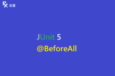 JUnit 5 BeforeAll - JUnit 151